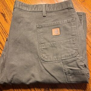 Carhartt Men's Olive Cargo Pants